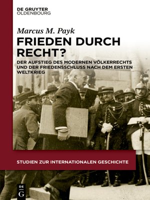 cover image of Frieden durch Recht?